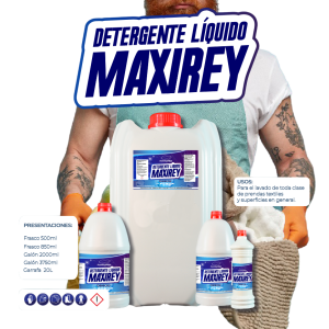 Detergente Liquido MaxiRey