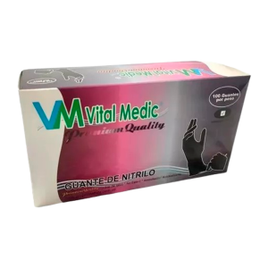 Guantes Nitrilo Negro #5