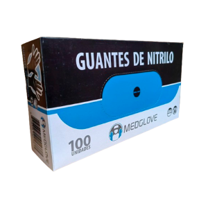 Guantes Nitrilo Negro #6