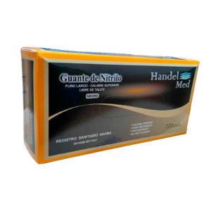 Guantes Nitrilo Negro #8