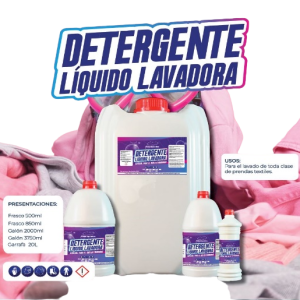 Detergente para lavadora