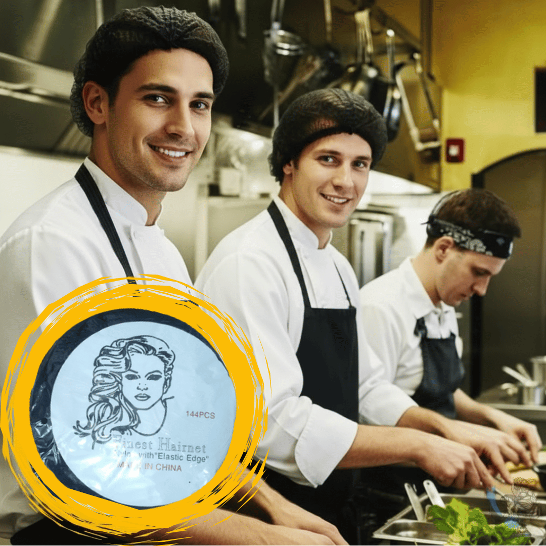 Gorros Malla Negra Invisible