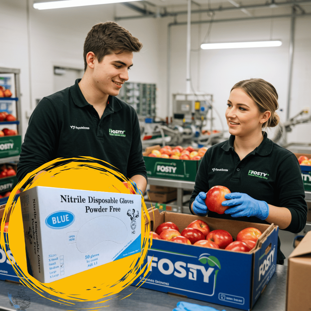 Guantes Nitrilo Azul #12