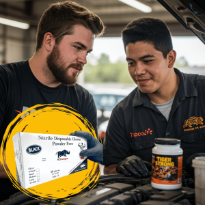 Guantes Nitrilo Negro #12