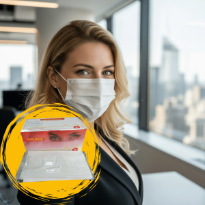 Tapabocas Individual Blanco